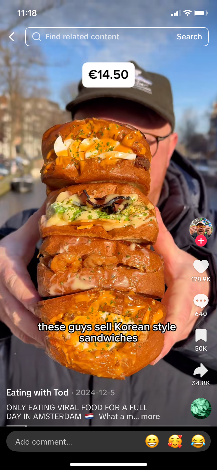 Food spot TikTok clip